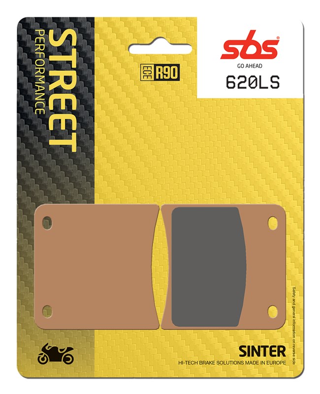 SBS brake pads KH146 street performance (excel) sinteredcolour gold (620LS)